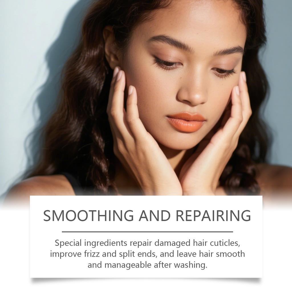 Травяное питательное шампуневое мыло ухаживает за вашими волосами, очищает их, делает их гладкими, блестящими, свежими и нежирными