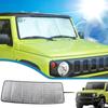 Солнцезащитный козырек на лобовое стекло автомобиля для Suzuki Jimny JB64 JB74-2023, солнцезащитные козырьки, изоляционные внутренние молдинги