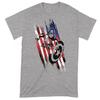 Captain America Unisex Adult Streaks T-Shirt