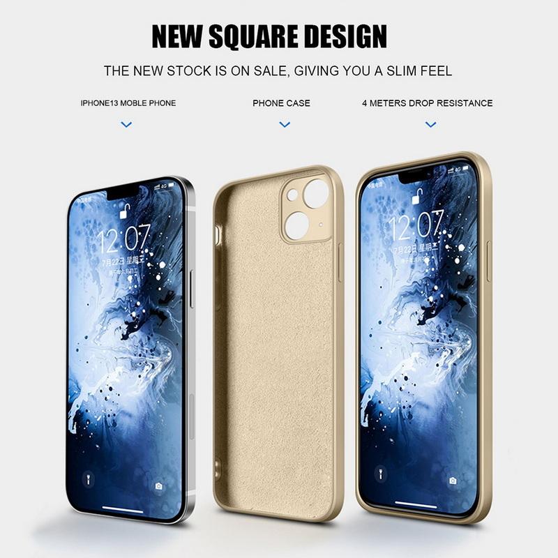 Мягкий жидкий силиконовый чехол цвета конфет для iPhone 16 15 14 13 12 11 Pro Max X XR XS Max 7 8 Plus SE 2020 ультратонкий защитный противоударный чехол