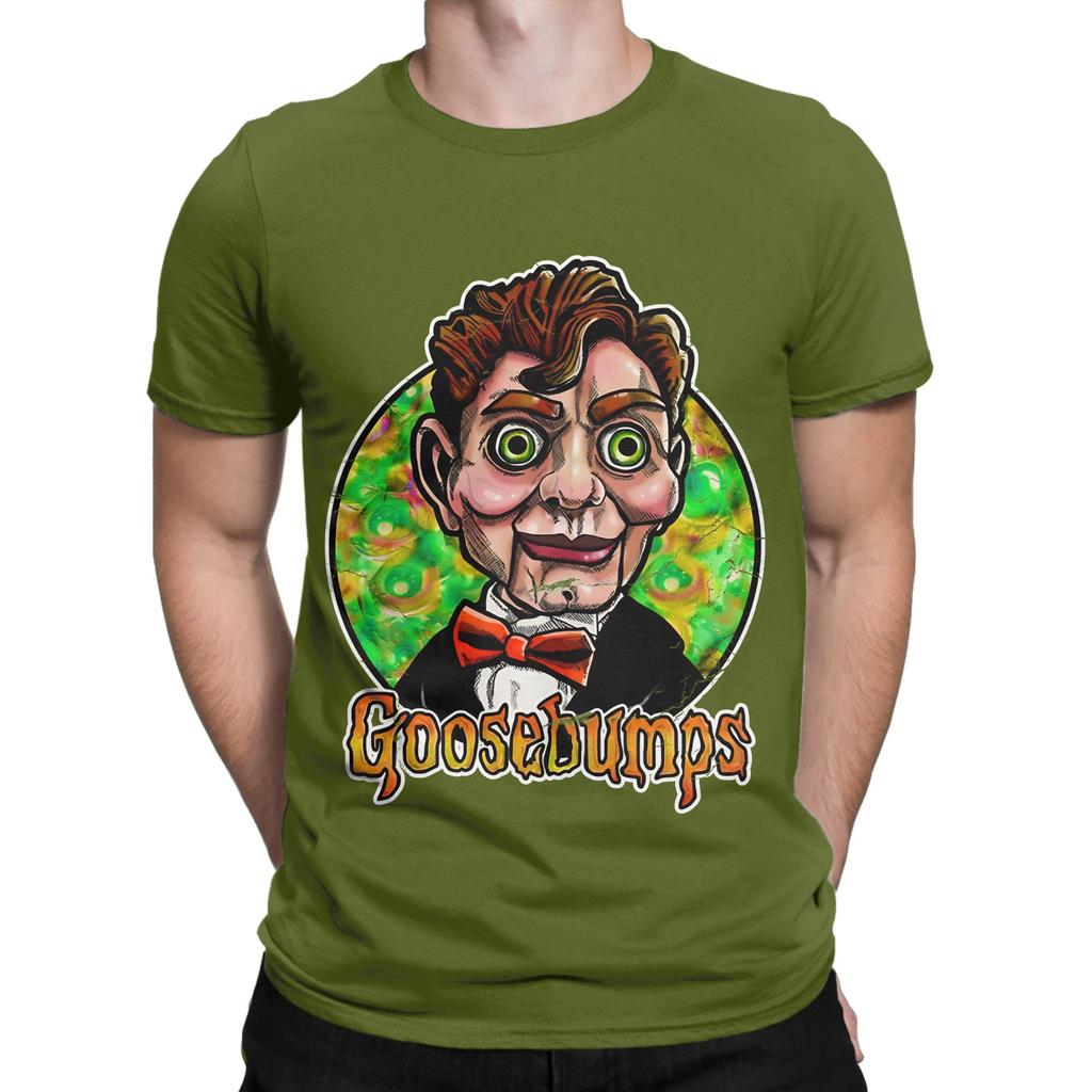Goosebumps Slappy Novelty 100 Cotton TShirt Goosebumps Tops Tees For Unisex