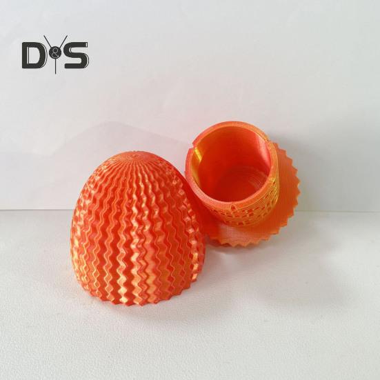 3D-печатное яйцо-лабиринт, игрушка для снятия стресса, образовательный лабиринт, ящик для хранения яиц, контейнер, игрушка-непоседа, домашний офис, пасхальное украшение