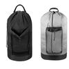 1 Set Storage Backpack with Handle Drawstring Closure Adjustable Strap Mesh Pocket