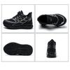 QYLB Ultralight Rotary Buckle Anti-Smash Puncture-Proof Safety Shoes