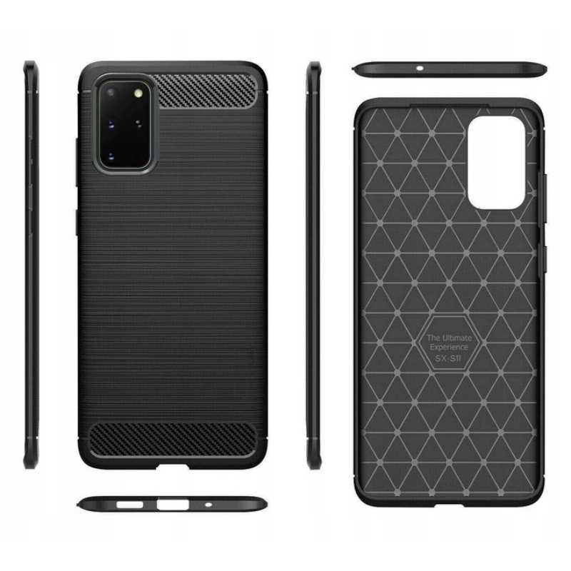 Sc Carbon Galaxy S20+ Black