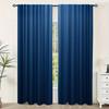 2pc, Curtains Innovative Multifunctional Dark Blue Abstract Blackout Polyester Family Party Decoration Applies To Festive