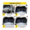 Driver Side Dashboard Frame Cover Trim Carbon Fiber For Infiniti Q50 2014-