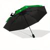 1pc Buttercup Automatic Folding Umbrella - Portable 3-Fold Design, 8-Rib Iron Frame Outdoor Umbrella, Ideal Gift for Fans, Travelers, Daily Use,