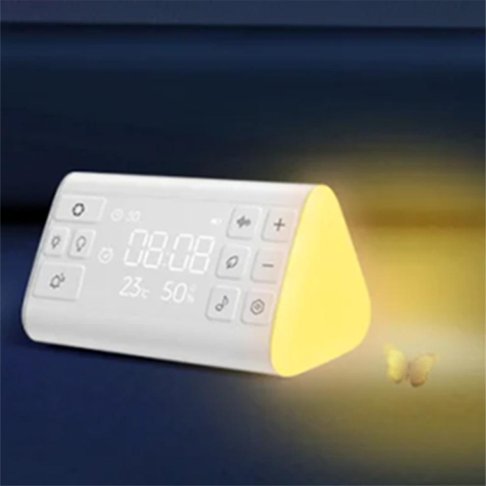 Private Model White Noise Machine Sleep Aid Breathing Light Alarm Cloc