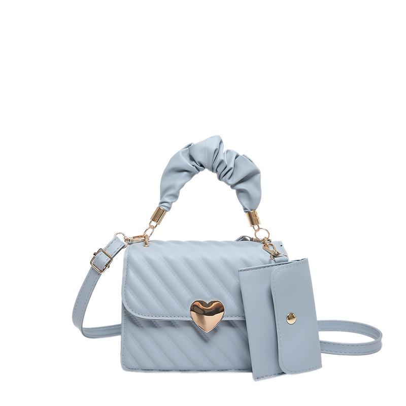 New Messenger Bag Small Square Bag Fashionable Casual Texture Women's Bag Hand Commuting Simple Personality Popular Shoulder Bag