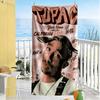 2pac Customize Your Name Beach Towel Super Soft & Absorbent Ideal for Travel Outdoor Swim Pool Yoga Surf Camping Hiking Gym Gift Holiday
