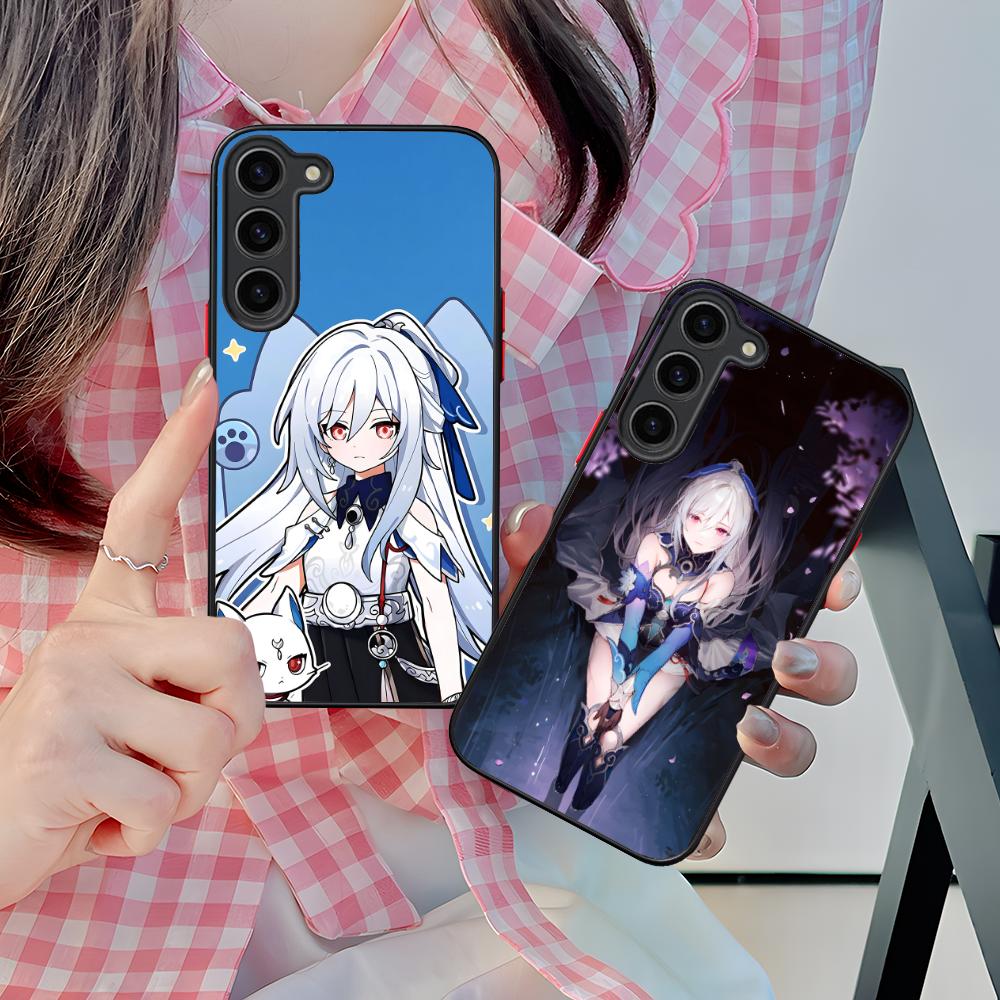 Силиконовый чехол для мобильного телефона HSR Jingliu для Samsung Galaxy S26 S25 S24 S23 S22 S21 Plus FE Ultra Цветной чехол