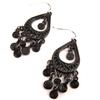 Les Trésors De Lily [L5215] - Дизайнерские серьги 'Carmen' черные