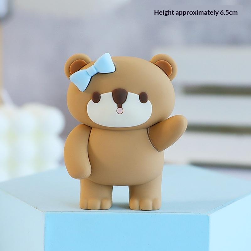 Blue Pink Hot Air Balloon Cake Topper Gender Reveal Party Cake Decoration Kids Boy Girls Birthday Party Supplies Baby Shower