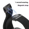 Replacement Strap for Huawei Watch Fit 4 Pro/4/3 Nylon Braided Watch Band with Magnetic Buckle (Metal Joint)