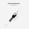 YRRKW1 Car Anti-Static Belt Earth Ground Wire Belt For Citroen C4 Berlingo Picasso Auto Static Elimination Strip Styling Belt keychain