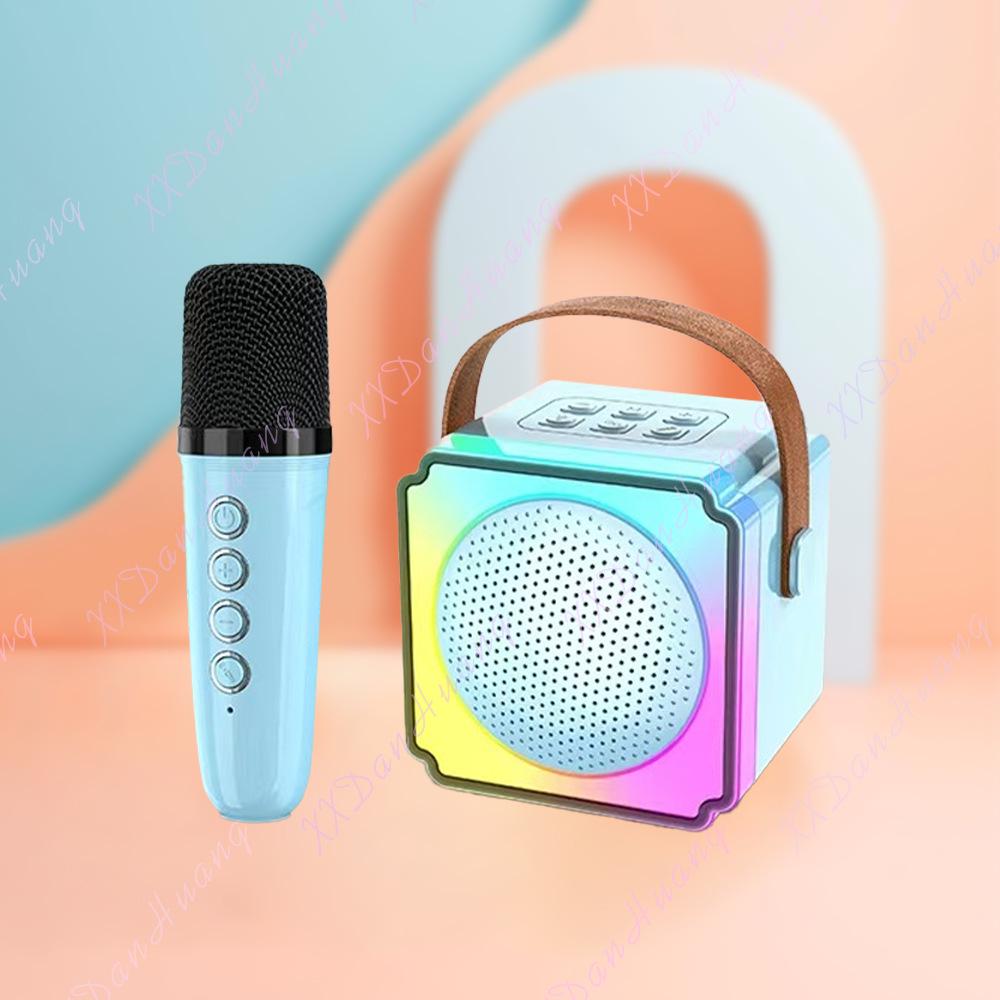 K13 All-in-One Wireless Bluetooth Karaoke Microphone and Speaker for Home & Outdoor Kids