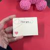 1/2/3 шт. Романтическая поздравительная открытка «Я люблю тебя», всплывающая 3D-открытка на годовщину, открытка-сюрприз для парня и девушки