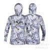 Рыболовный костюм HUK мужская толстовка летняя защита от солнца с длинным рукавом рыболовная футболка с маской для активного отдыха рыболовная рубашка