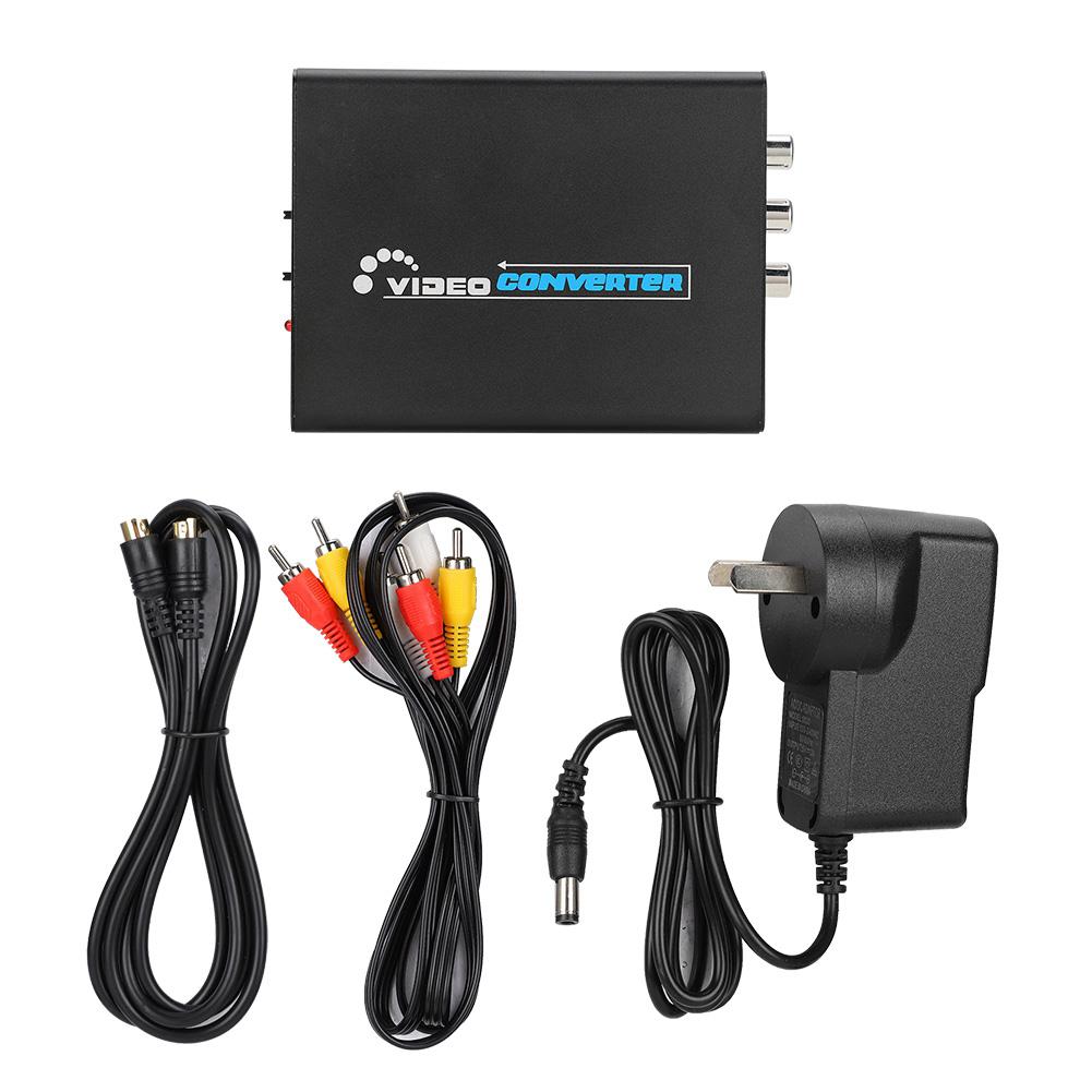 HDMI to Av s Terminal Full HD Video CVBS S-video Output Adapter Converter