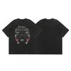 Mens Streetwear Graphic Print Crew Neck Short Sleeve T-Shirt Loose Fit Cotton Tee