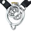 Wearable Men's Metal Cb Lock Chastity Cage Bondage Chastity Device Gay Cuckold Sex Toys BDSM