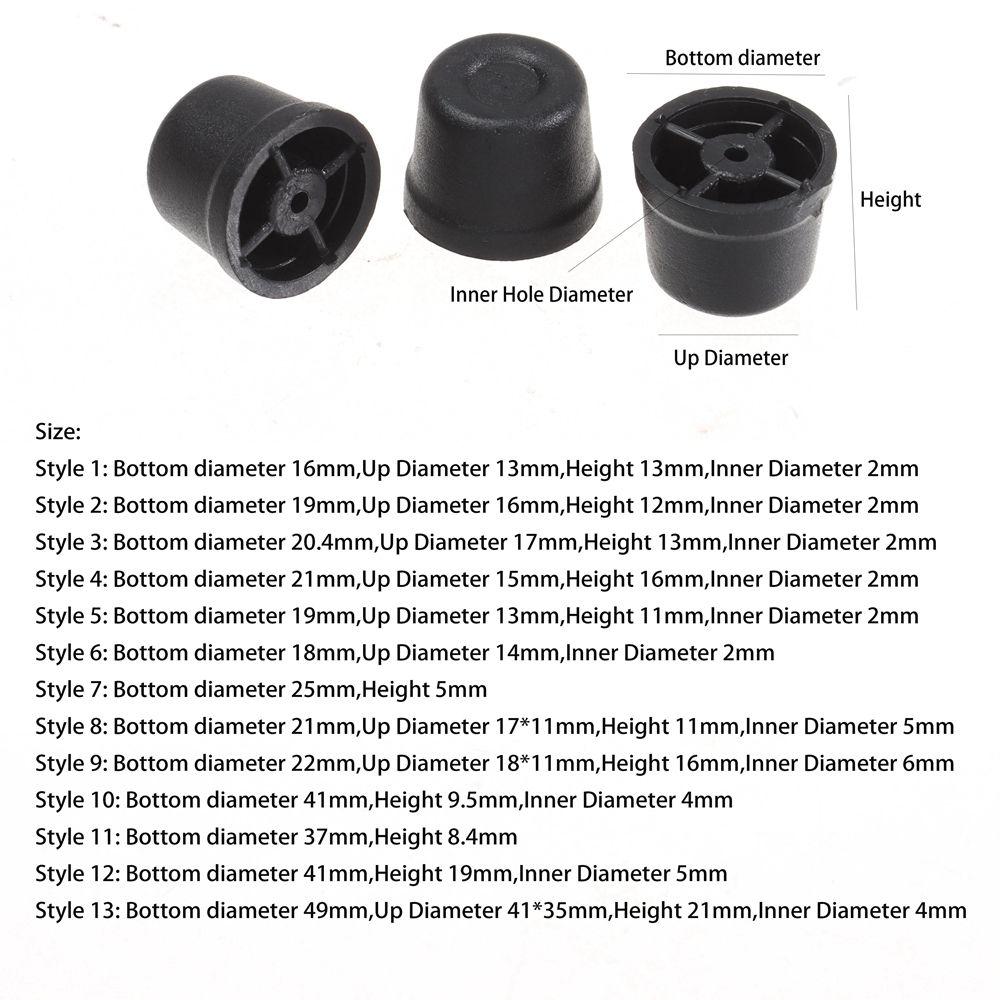 Новые аксессуары для сумок 13 стилей Пластиковые гвоздики для ножек багажа Подставки для чемоданов Ножки для замены сумки