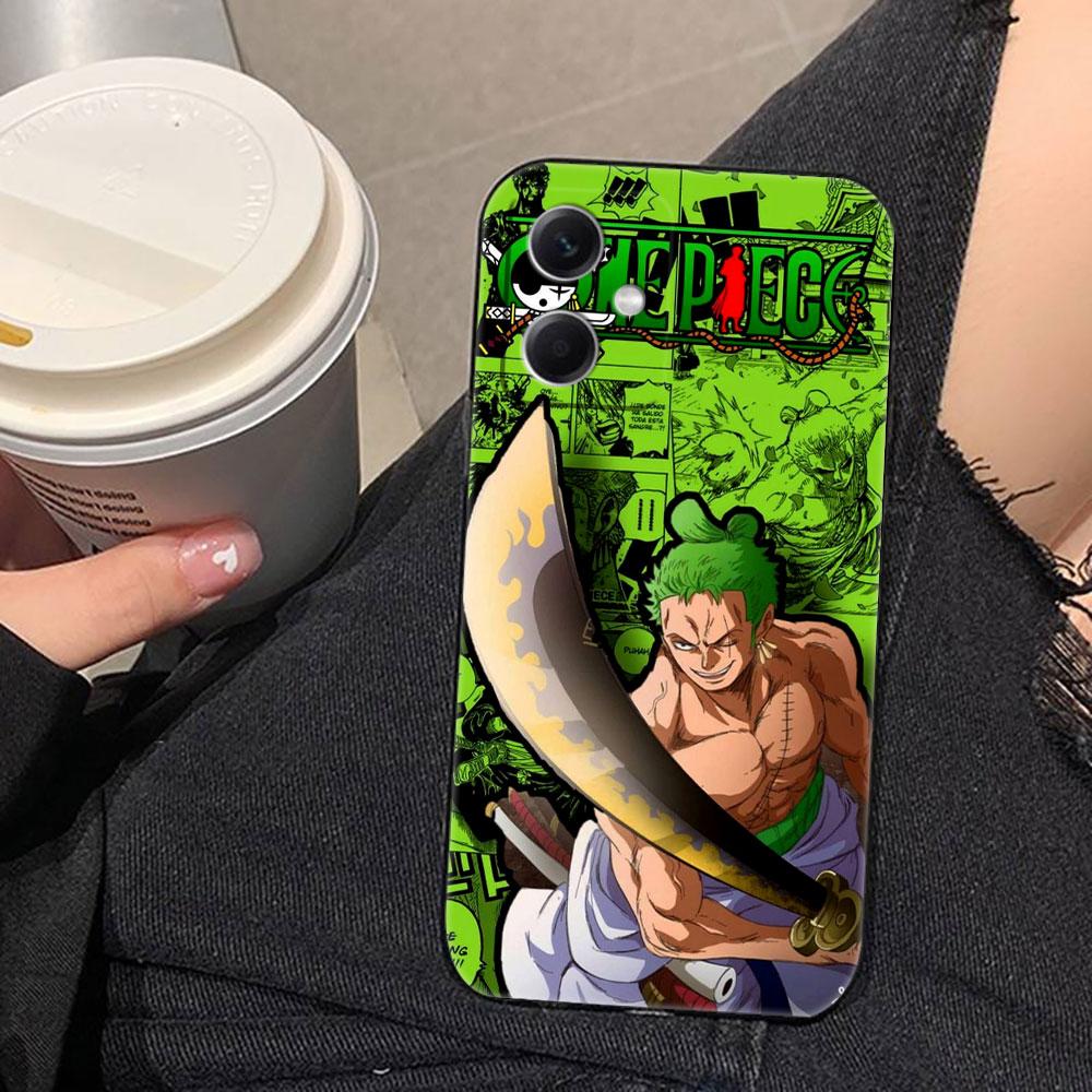 Чехол для телефона One Piece Luffy Zoro Nami для Redmi Note 15 14 13 12 12S 11 11T 11S 10 9T 9 Pro Силиконовый Чехол Funda Shell Capa Cover