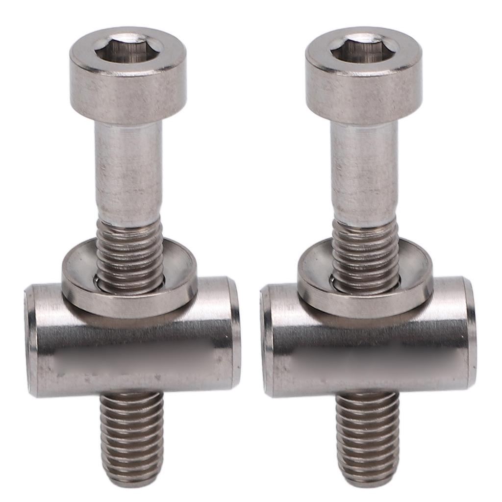 2PCS Bike Seatpost Fixed Screw M5x30mm Ti Alloy Bike Seatpost Fixed Bolts for Cycling DIY