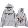 Ed Sheeran Tour Hooded Double-sided Printing Retro Sweatshirt With Hooded Fleece Punk Clothing Sudaderas Soft
