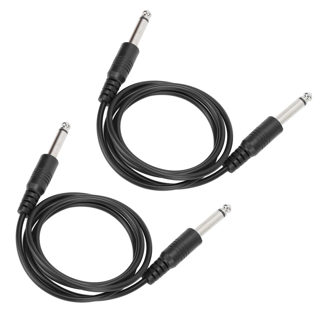 6,35 мм гитарный инструментальный кабель 14 дюймов прямой-прямой гитарный шнур для электрогитары бас