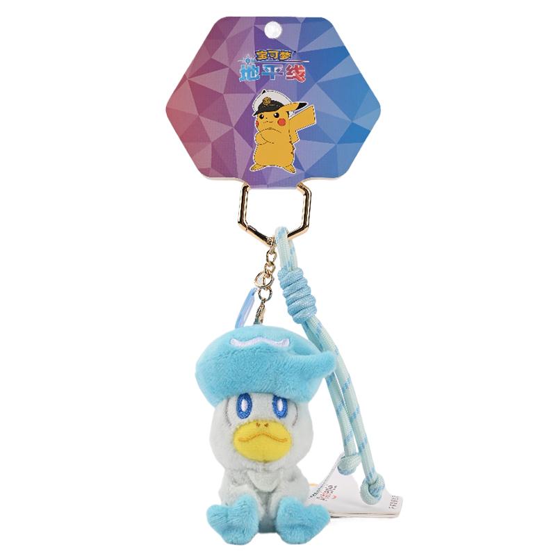 Anime Kawaii Pikachu Keychain Gengar Mew Jigglypuff Mimikyu Stuffed Toy Cute Plush Keyring Doll Pendant Gift