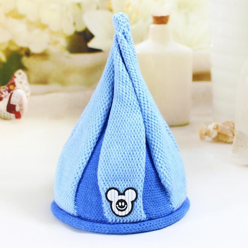 Новые разноцветные шапки с персонажами для маленьких девочек и мальчиков, детская вязаная зимняя шерстяная шапка, размер 48-50 см