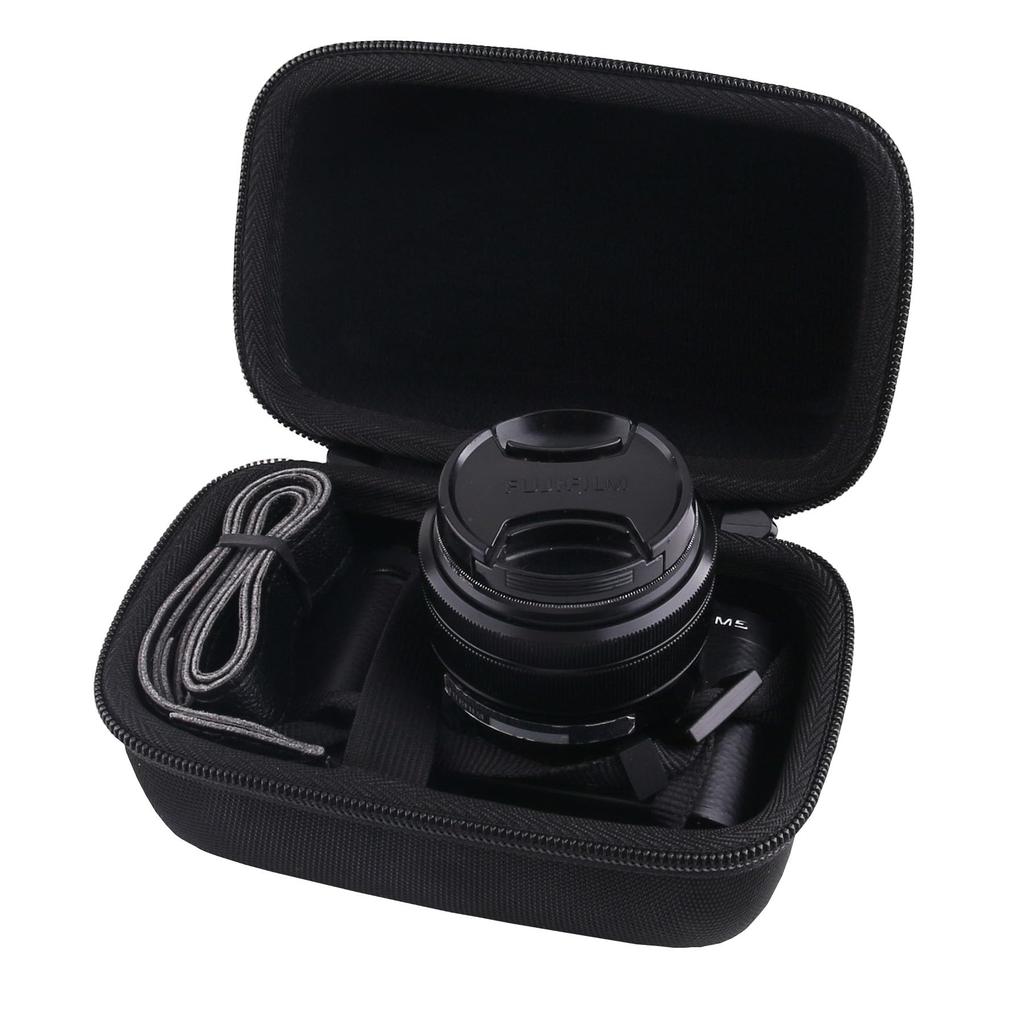WERJIA Storage Case Compatible with FUJIFILM X-M5 Mirrorless Camera, 15-45mm Lens Camera (Small)