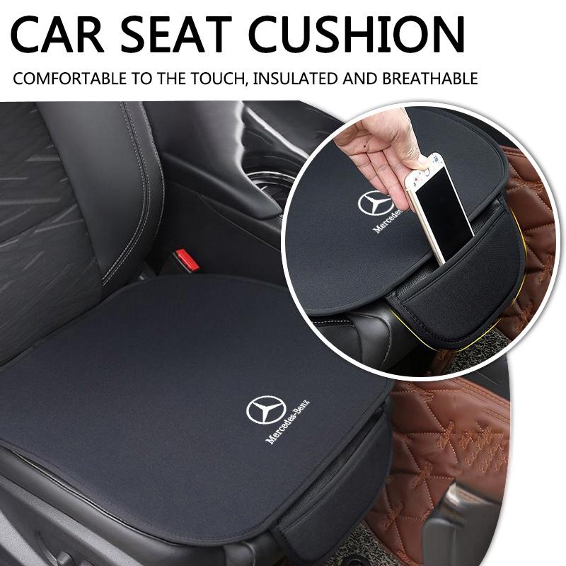 CRQ1 Car Seat Cover Cushion Protector Pad For Mercedes Benz AMG W204 W205 W203 W211 W212 W213 W201 W210 W124 Auto Interior Accessory