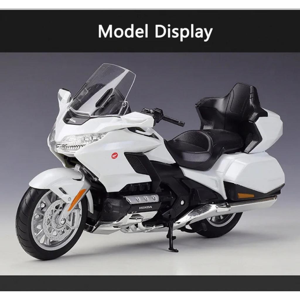 Welly 1/12 HONDA 2020 Gold Wing Сплавная Модель Мотоцикла Литой Металлический Игрушечный Туристический Уличный Мотоцикл Модель Коллекция Детский Подарок