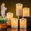1Pcs Led Flameless Electric Candles Lamp Plastic LED Candle Battery Flickering Fake Tealight Candle for Hotel Wedding Decoration