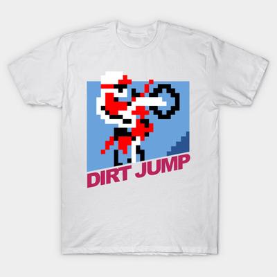 T Рубашка женщин Dirt Jump Harajuku Печать Кавайи футболка Летний короткий рукав женский футболка Top Tee
