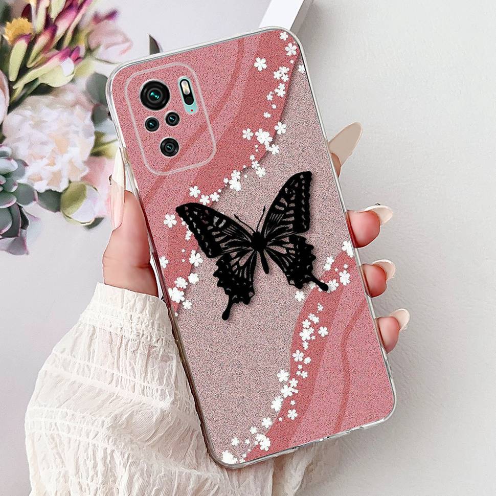 Nice Patterned Case for Xiaomi Redmi Note 10S Cover Silicone Soft TPU Protector Shell for Redmi Note 10 10S Cases Fundas Coque
