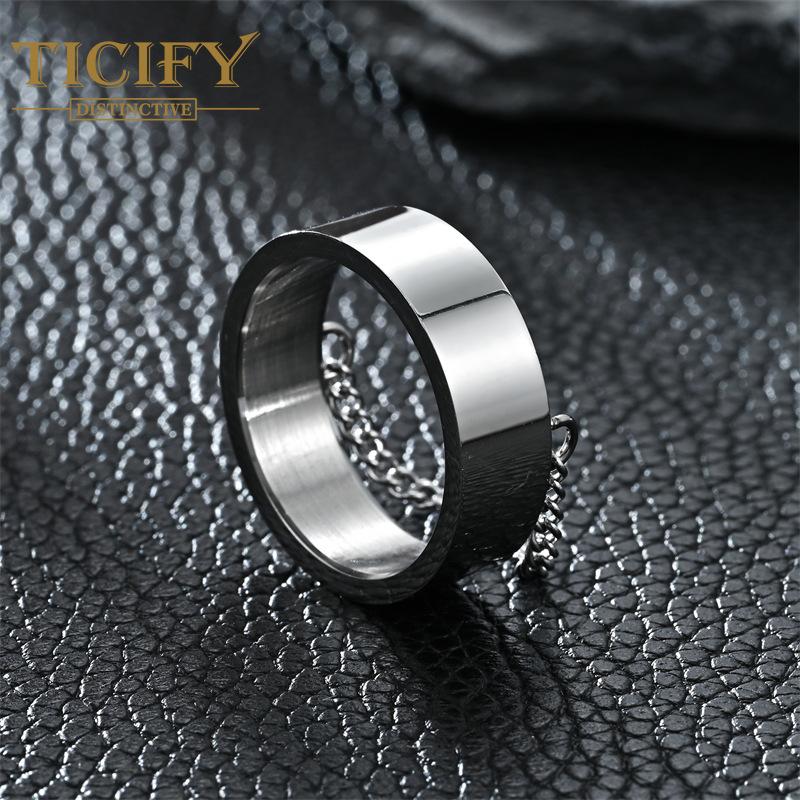 Новый продукт, модная титановая стальная цепочка, кольцо в стиле панк, хип-хоп, ручные украшения