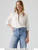 Levi's ELAINE Utility Military Patch Pocket Shirt Women's US M 005NJ-0018