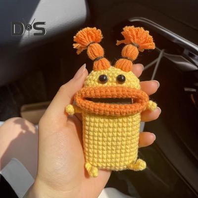 Чехол для автомобильного ключа с большим ртом, мультяшный универсальный чехол для дистанционного ключа, забавная защитная сумка для ключей, забавные подарки для женщин