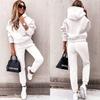 Autumn/Winter 2025 European & American Fashion Long Sleeve Sport Casual Sweatshirt Set
