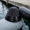 Черный Конический Защитник Лука Полированный Снаряжение для Водного Транспорта