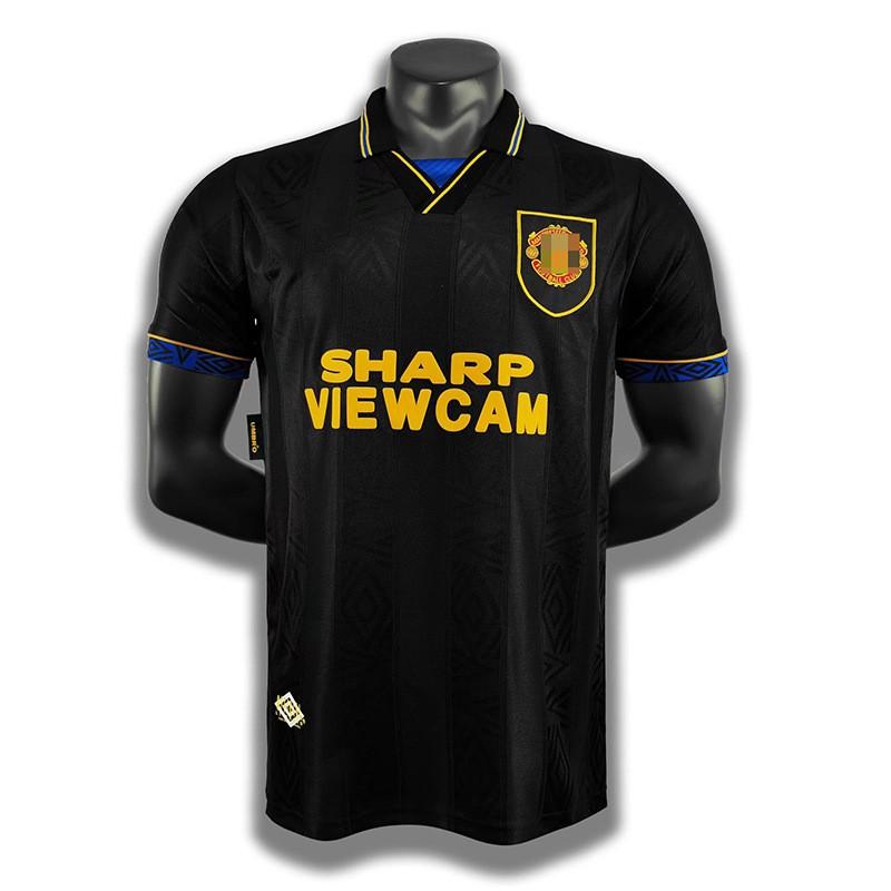 Manchester United Retro Soccer Jersey 2000-01 Beckham No.7 Scholes Ronaldo 2019-20 Home Away Goalkeeper Short Long Sleeve