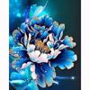 Алмазная картина Синие цветы Мозаика Алмазная вышивка со стразами Вышивка крестом Домашний декор