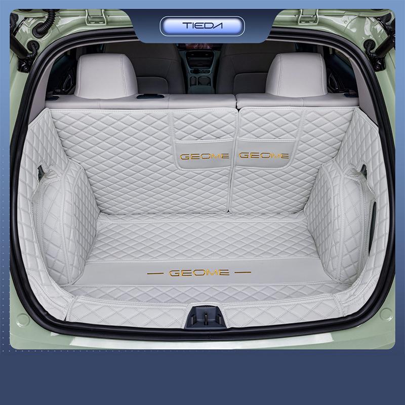 Для Geely EX2 EMAS 5 Xingyuan 2025 2026 Полный коврик в багажник Защитная накладка на дно багажника Грязезащитные автомобильные аксессуары