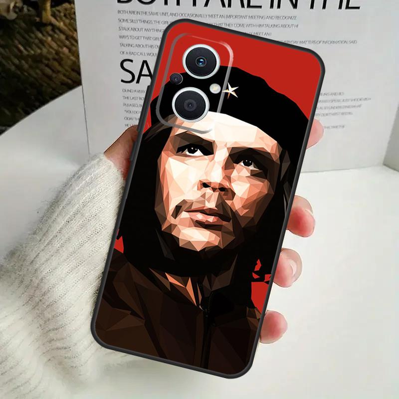 Чехол для телефона Че Гевара для OPPO Reno 8T 14F 13 F 12 11 10 14 Pro 7 8 Lite OPPO Find X8 X6 X5 X9 Pro