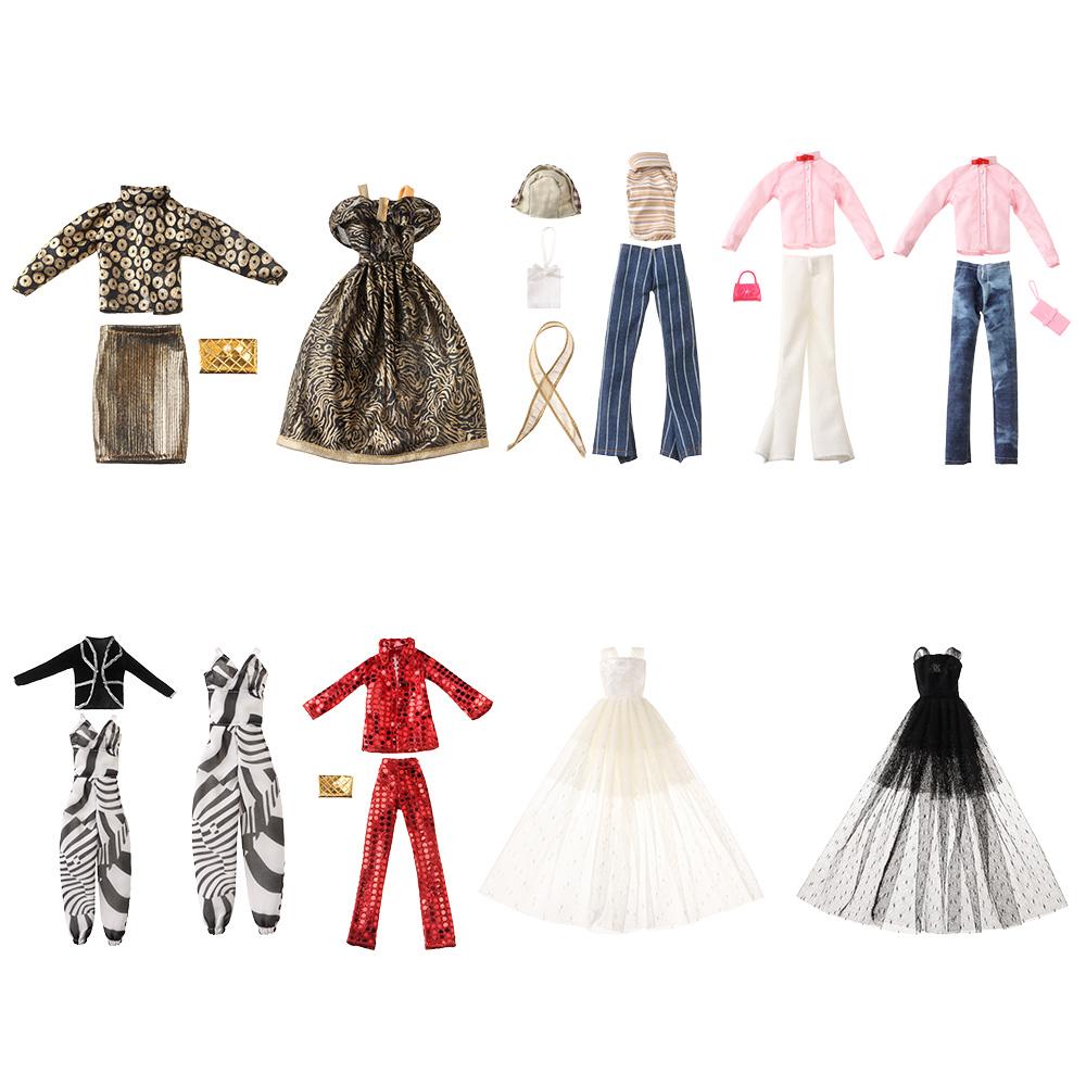 Toys Casual Wears 11.5" Leather Pants Shorts Doll Coats Jeans Dolls Trousers Clothes Accessories