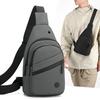 Мужская нагрудная сумка через плечо нейлоновая сумка через плечо